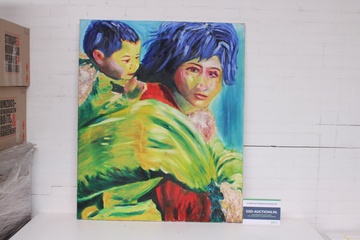 Image of Schilderij moeder met kind