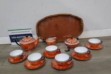 Afbeelding van Antiek Art Deco theeservies -Ca. 1930