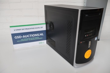 Afbeelding van Zwart/grijze desktop computer