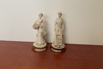 Afbeelding van Vintage 2 decoratieve ornamenten van de Leonardo-collectie “Vineyard”