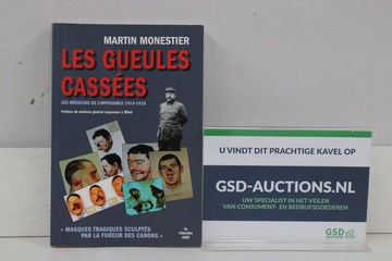 Afbeelding van Boek Les Gueules Cassées door Martin Monestier