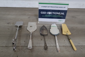 Afbeelding van Set van 5 gebaksscheppen