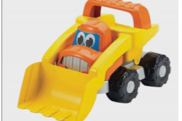 Afbeelding van Graafmachine, kiepwagen, zandbakspeelgoed