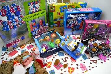 Afbeelding van 2x Mixdoos Speelgoed sinterklaas XL