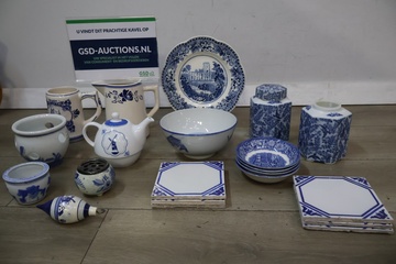 Afbeelding van Verzameling Blauw-Wit porselein