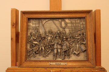 Afbeelding van De Nachtwacht Relief van Rembrandt van Rijn