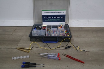Afbeelding van Gereedschap in kunststof koffer