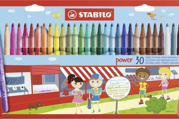 Afbeelding van STABILO Power - Viltstift - Tot 8 Weken Zonder Dop