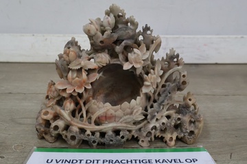 Afbeelding van Gesneden Spekstenen decoratie