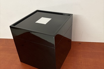 Afbeelding van 2x Hard houten doos, hoogglans zwarte  "Imperial"collection