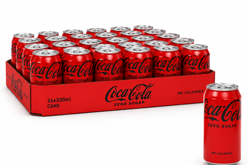 Image of 2x tray Coca cola Zero