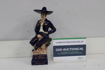 Afbeelding van Gran Reserva Tequila El Charro fles in vormen beeld