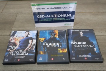 Afbeelding van DVD boxset The Bourne met oa The Identity