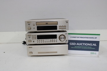 Afbeelding van Denon System met DVD speler, AV Receiver en Amplifier