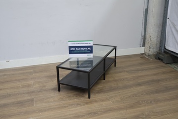 Afbeelding van Koffietafel met glazen blad - Salontafel