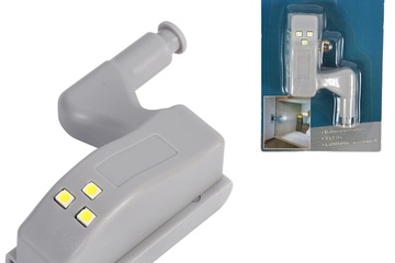 Afbeelding van 3x Kast scharnierverlichting led op battery