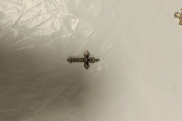 Afbeelding van Heilige bedelhanger met kruis motief