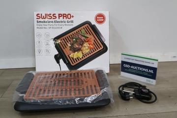 Afbeelding van Swiss Pro+ Elektrische Rookloze Grill'