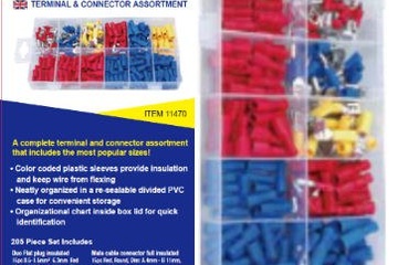 Afbeelding van 210delig Kabelschoen assortiment