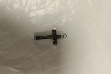 Afbeelding van Jezus aan het kruis bedelhanger