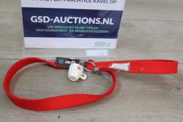Afbeelding van Rode sleutelhanger met miniatuur D.E. kopje