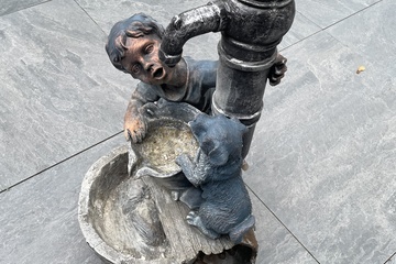Afbeelding van Tuin fontein kinderen