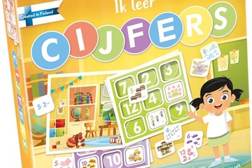 Afbeelding van Tactic Ik Leer: Cijfers – Bordspel – 1 tot 4 Spelers