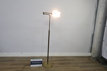 Afbeelding van Messing vloerlamp met verstelbare kap