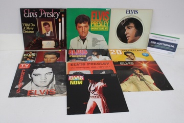 Afbeelding van Elvis Presley diverse vinyl LP set van 10