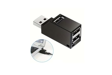 Afbeelding van Hoge-Snelheid USB 3.0 Hub Adapter – 3 Poorten + Kaartlezer