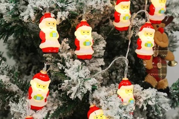 Afbeelding van Kerst verlichting - kerstman - werkt op batterijen