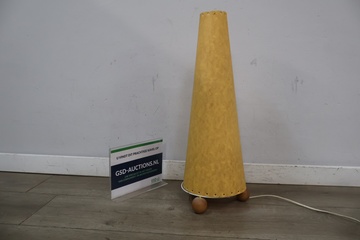 Afbeelding van Oranje design vloerlamp conisch model