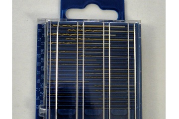Afbeelding van 20 HSS microboor set 0.3 tot 1.6mm