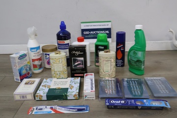 Afbeelding van Diverse verzorgings-, schoonmaak- en huishoudproducten