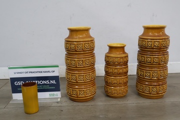 Afbeelding van Set West Germany Vazen - Vintage Jaren '60