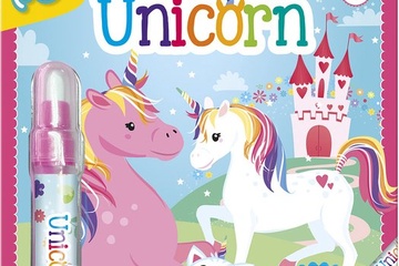 Afbeelding van Totum Unicorn junior water kleur boekje
