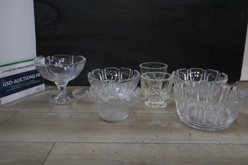 Afbeelding van Diverse Glazen Schalen