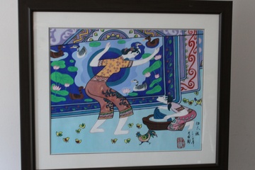 Afbeelding van Traditionele Chinese boerenschildering