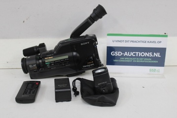 Afbeelding van Sony Video8 Handycam camcorder met accessoires