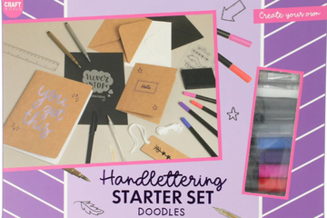 Afbeelding van Craft Sensations Doodles Handlettering Set 