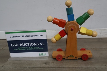 Afbeelding van Houten speelgoed reuzenrad - Nooitgedagt