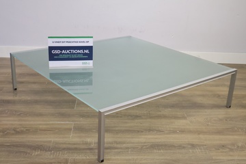 Afbeelding van Design salontafel met alu frame - Room by Wellis'