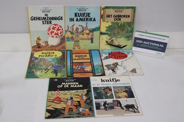 Afbeelding van Kuifje stripboeken set van 8
