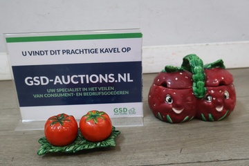 Afbeelding van Keramisch zout- en peperstel & Dekseldoosjes