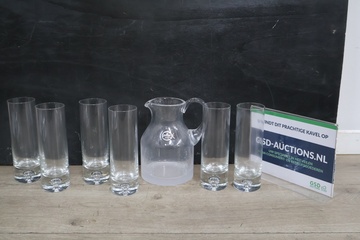 Afbeelding van Karaf met zes longdrinks