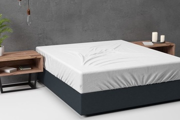 Afbeelding van Sleeptime hoeslaken wit 140x200cm +25cm
