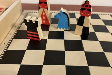 Afbeelding van Schaakspel petite (nummer 4)