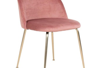 Afbeelding van Set van 2 eetkamerstoelen Genève velvet | House Nordic