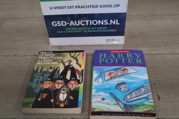 Afbeelding van Harry Potter boeken in Frans en Engels'