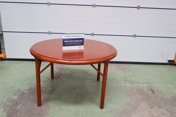 Afbeelding van Ronde houten eetkamertafel - 120 cm